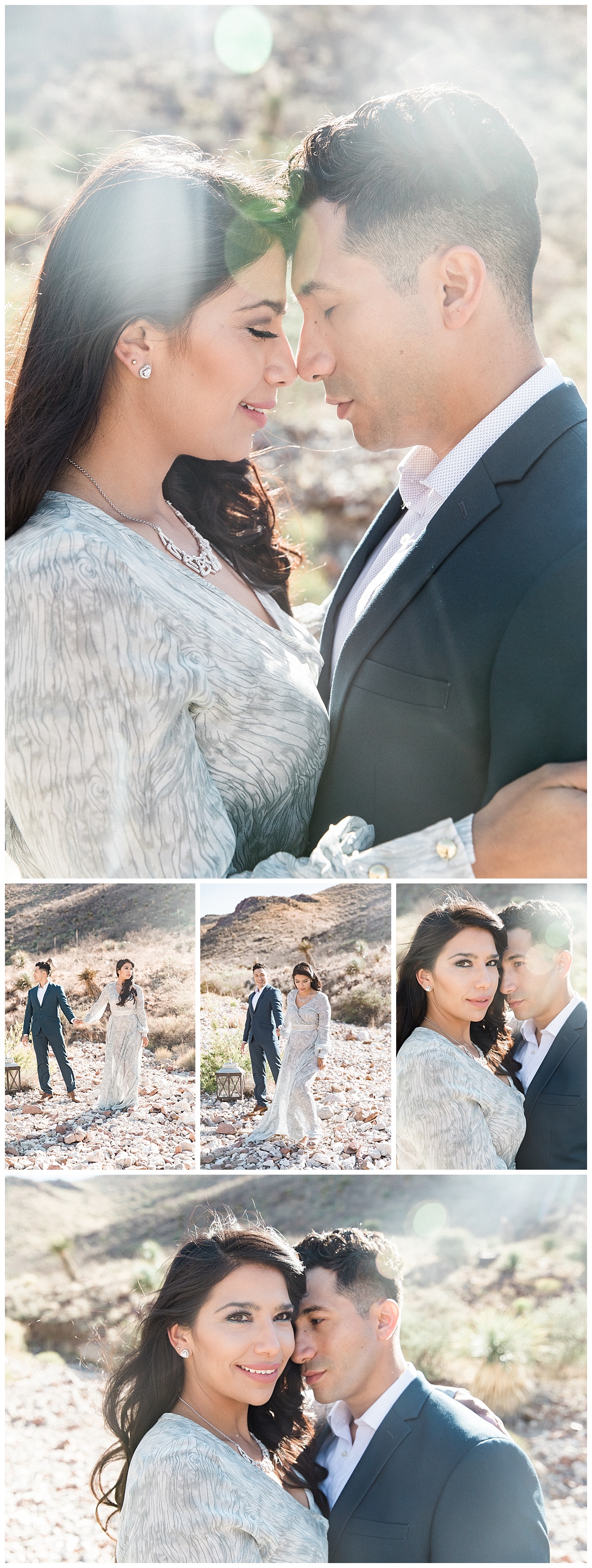 Romantic Engagement Session in El Paso