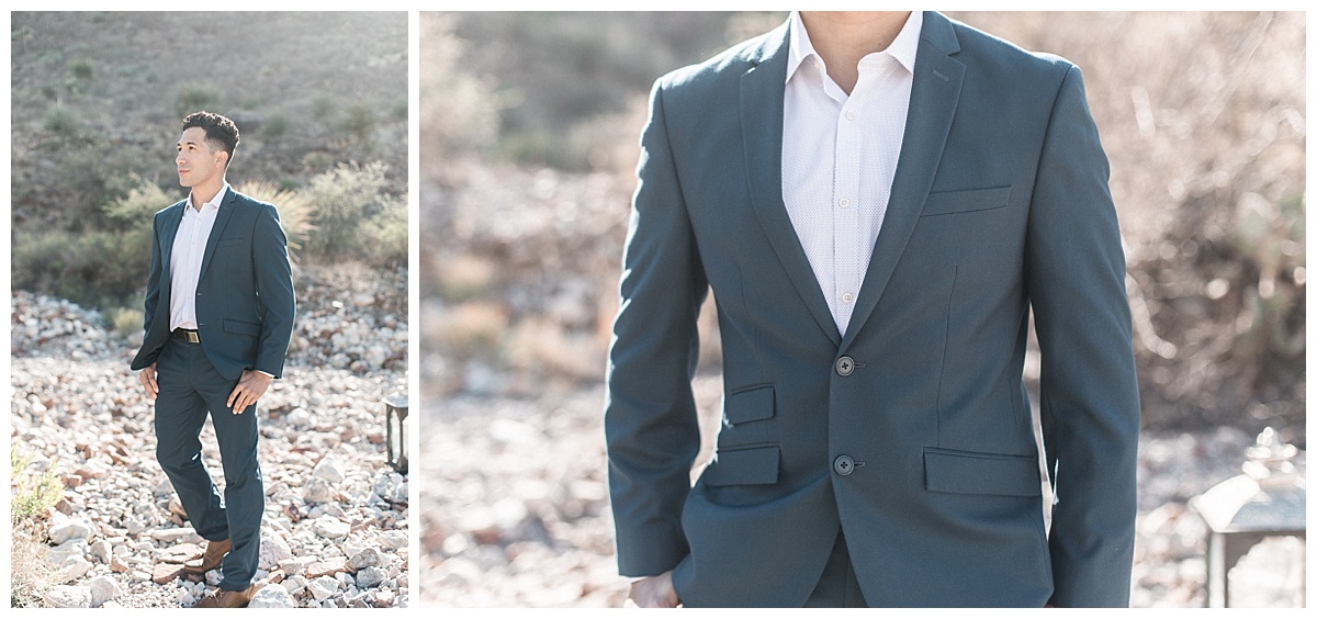 Romantic Engagement Session in El Paso