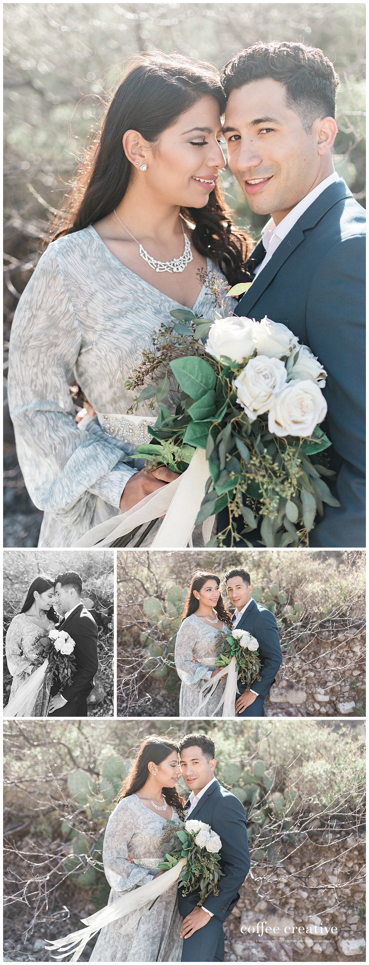 Romantic Engagement Session in El Paso