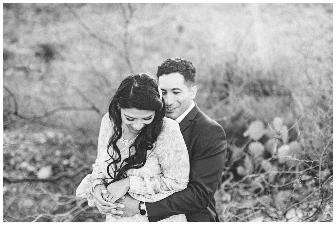 el paso romantic engagement session