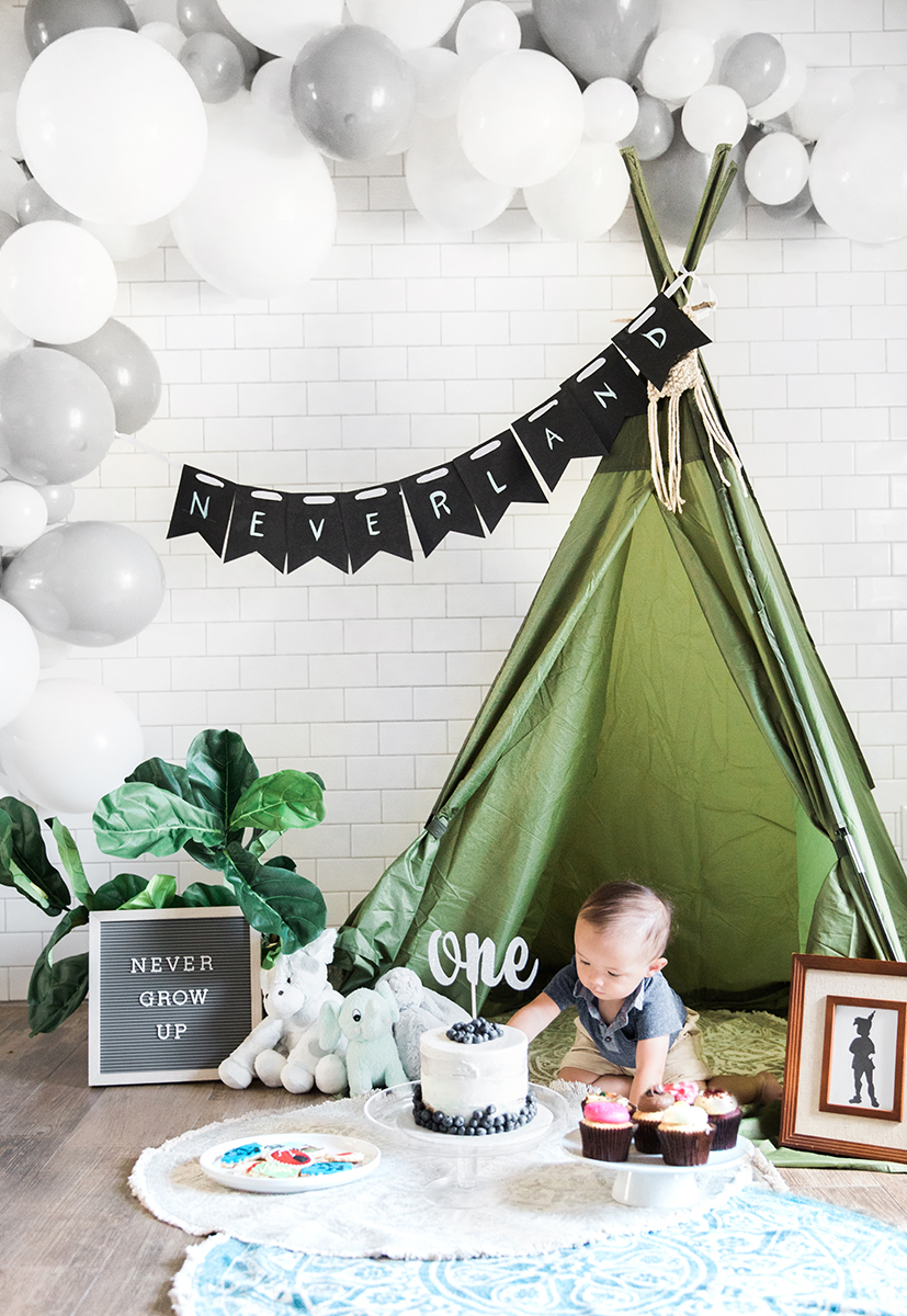 Peter Pan / Neverland / Birthday Neverland First Birthday Party