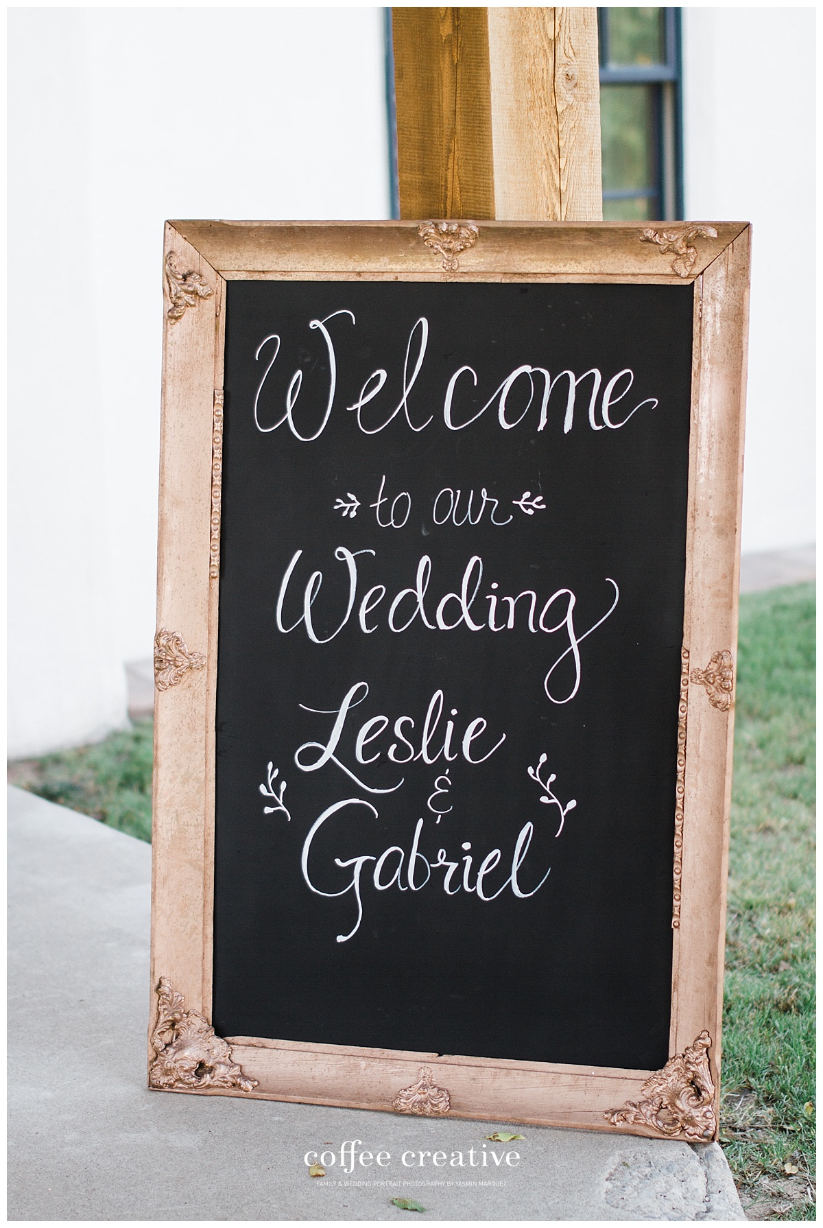 el paso simple rustic white wedding