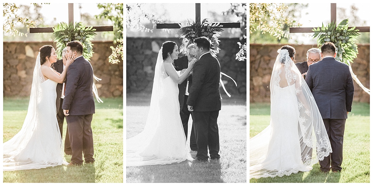 el paso simple rustic white wedding 