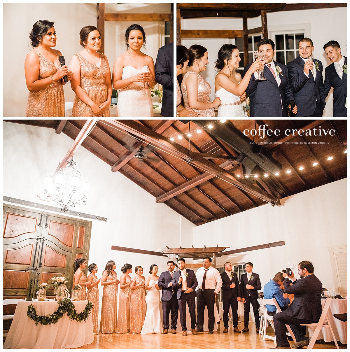 el paso simple rustic white wedding at los portales 