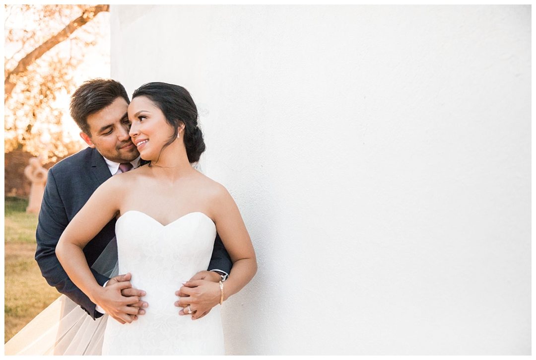 Simple Rustic White Wedding at Los Portales Venue