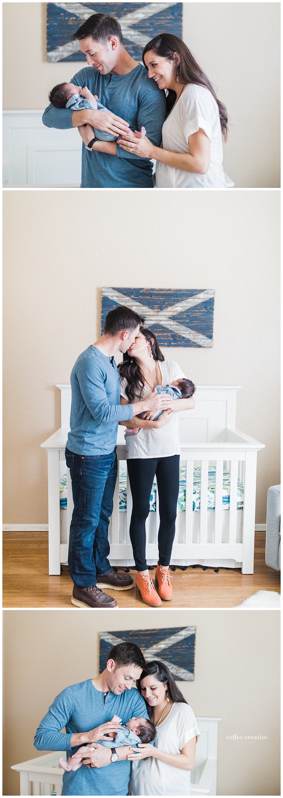 el paso newborn session, southwest nursery theme