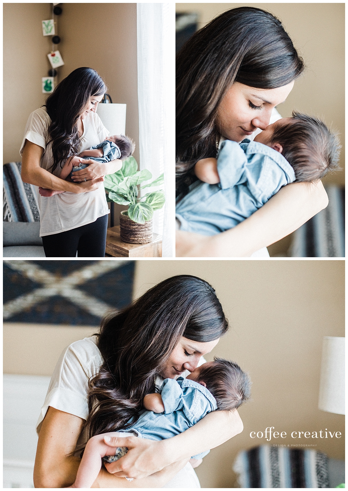 el paso newborn session, southwest nursery theme