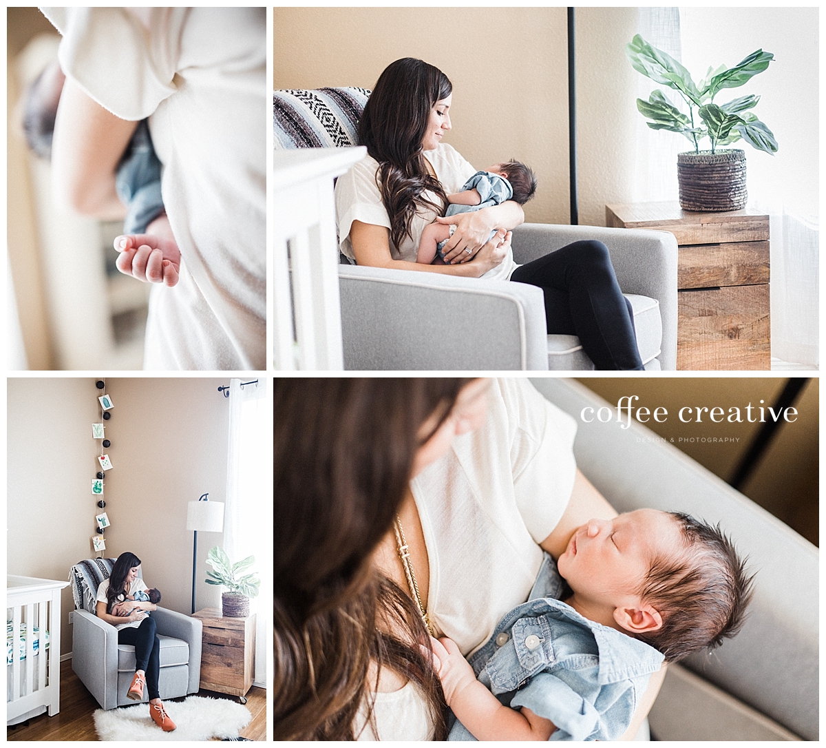 el paso newborn session, southwest nursery theme