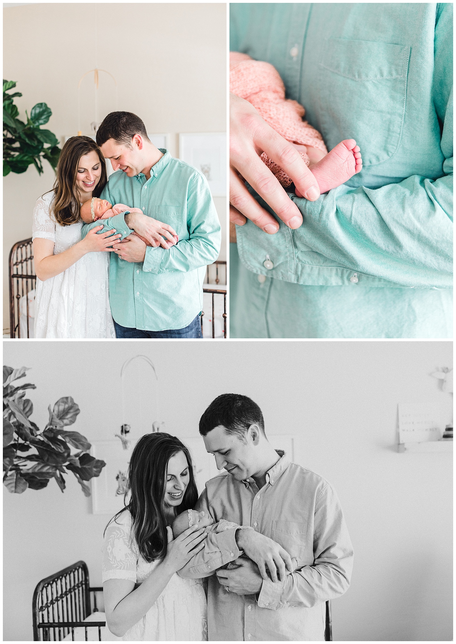 el paso newborn photographer, neutral and earthy nursery, alamogordo newborn session