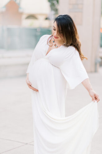 el paso downtown maternity session
