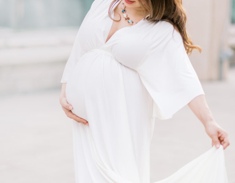 el paso downtown maternity session